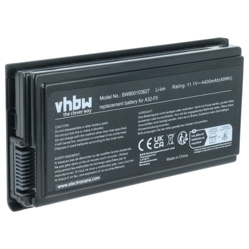 Batterie pour asus f5m f5gl - batterie,