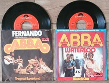 ABBA - Lot de 2 Vinyles 45T /