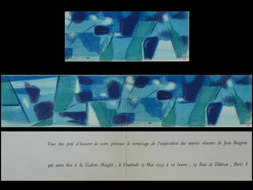 Carton oeuvres recentes de - -,