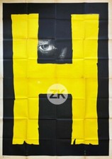 H MAN L' Homme Science Fiction Japon OEIL Eye Voyeur I. HONDA Affiche 1958