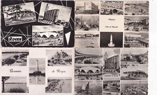 Lot de 4 cartes postales anciennes postcards ROYAN Charente-Maritime multivues