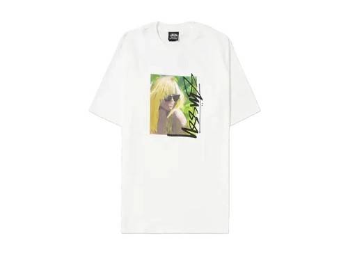 Stussy laura tee white - stussy,