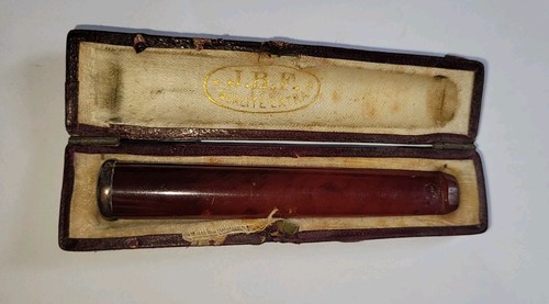 Ancien fume cigarette ambre - fume,