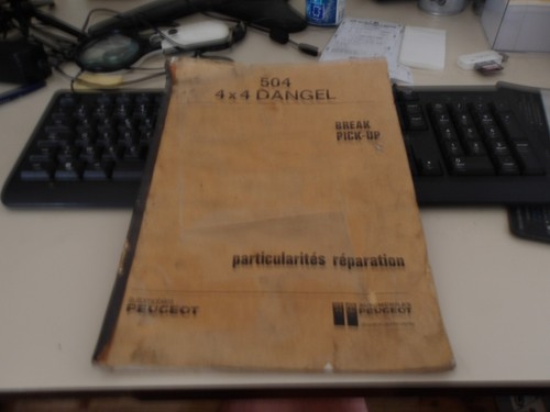 504 peugeot dangel 4x4 - , rare