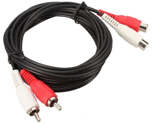 Cable avec fiche - rca, x2