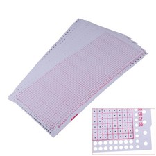10pcs Blank Punch Card Fit For