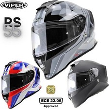 VIPER RS55 CASQUE INTÉGRAL MOTO CASQUE PINLOCK COURSES CASQUE TOUTES COULEURS