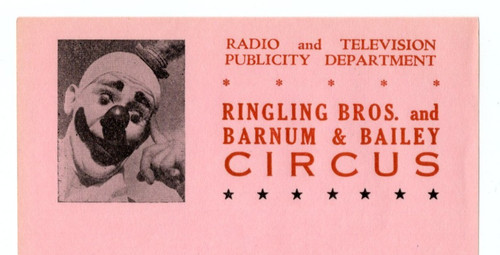 Vintage ringling bros - -, circus