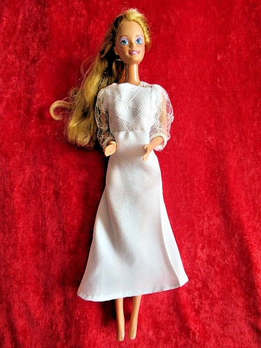 Barbie robe longue en - mi,