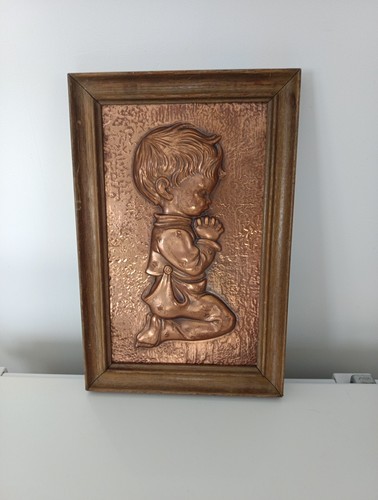 Cadre ancien cuivre tableau - cadre,