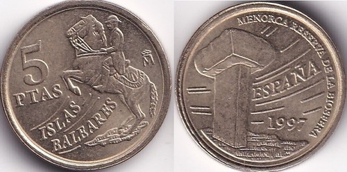 Pesetas 1997 espagne spain - pesetas,