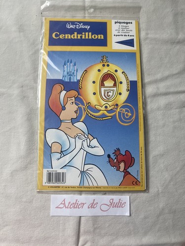 Jeu piquage cendrillon - de,