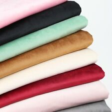 1 Mètre Tissu En Velours Écrasé Solide Pour Revêtement De Canapé À Coudre