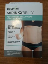 New UpSpring Shrinkx belly postpartum belly wrap (support belt) Lg/xlg nude