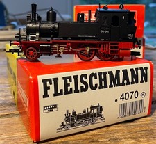 FLEISCHMANN HO locomotive à vapeur 120 DB BR 70 091 # 4070 NEM 6 broches NEUVE
