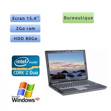 Occasion - Dell Latitude D830 - Windows XP - C2D 2.4Ghz 2Go 80Go - 15.4 - Port S