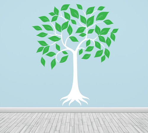 Wall art tree two - two, color
