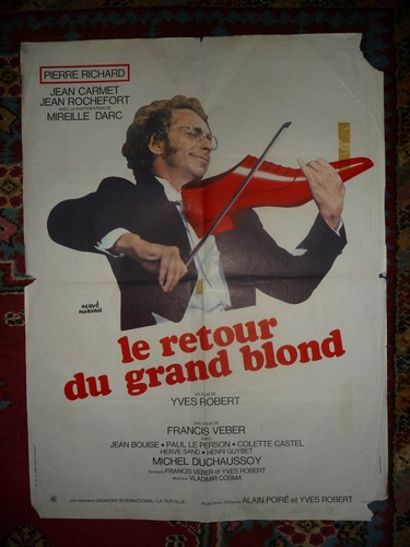 Affiche cinéma retour - affiche, le
