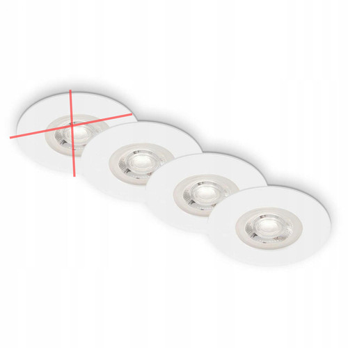 Plafonnier briloner blanc lot - plafonnier, blanc,