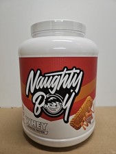 Whey NAUTGHTY BOY 2kg - CARAMEL BISCUIT - NEUF - ENVOI GRATUIT -  BB 12/2025