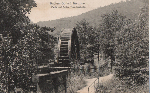Carte postale radium - carte, radium-solbad