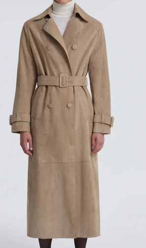 Trench femme beige - , en
