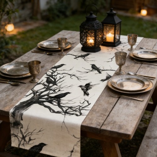 Table tissu pour coureur - table,