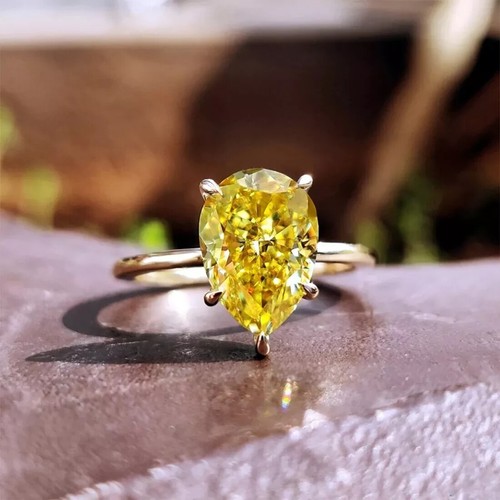 Rare bague solitaire - rare,