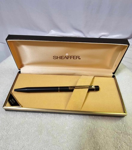 Vtg sheaffer matte black - sheaffer,