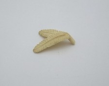 PLAYMOBIL (E188) INDIENS - Plume Blanche Coiffure Boucle Torsadée Cheval Jaunie