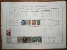 Etats-Unis D amérique    7  Pages  d album  ARTHUR MAURY  10 EME  Edition