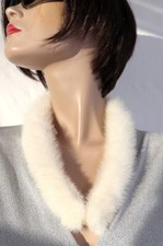 Écharpe En Vison Collier En