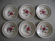 6 assiettes creuses Céranord
