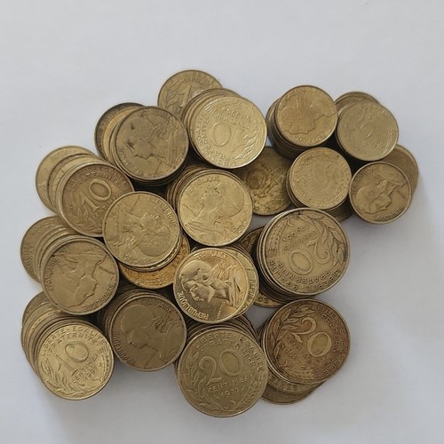 Lot pièces 20 centimes - 10,,