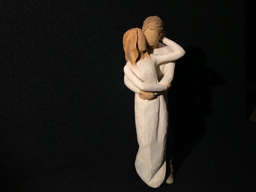 Willow tree figurine together - tree,