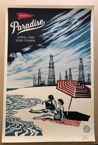 Shepard fairey paradise - fairey,