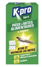 Lot 2 piège à mites denrées alimentaires KAPO K-PRO VERT