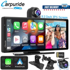 Carpuride W903 Système audio portable voiture avec écran tactile Carplay Camera