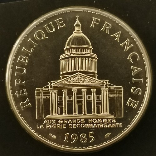 100 francs pantheon 1985 - pantheon,