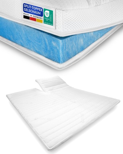 Split gel topper - split,