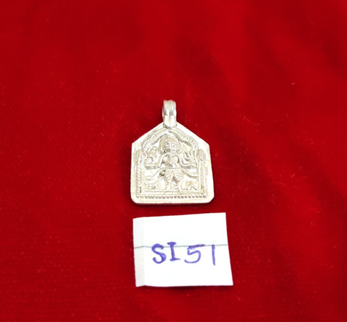 Vintage argent amulette - argent,