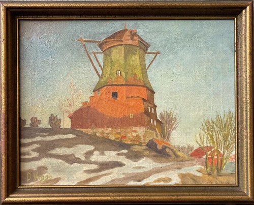 Tableau huile impressionniste - tableau,