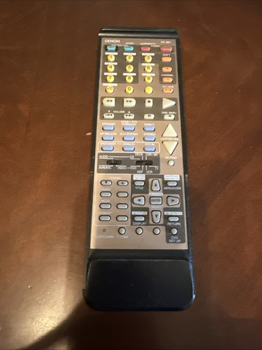 Denon home audio remote - audio,