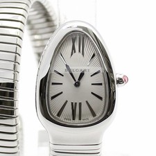 Bulgari Montre quartz en acier