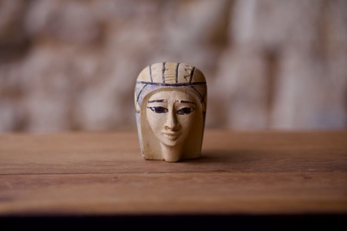 Statuette tête égyptienne - tête,