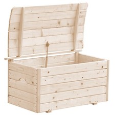 Coffre à jouets en bois pour