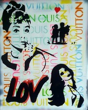 SPACO signed AUDREY Hepburn