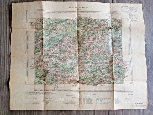 Ancienne carte guerre dié - ancienne, st