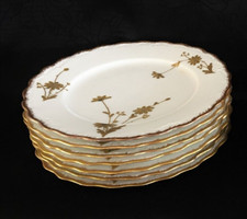 LIMOGES 7 ASSIETTES PLATES