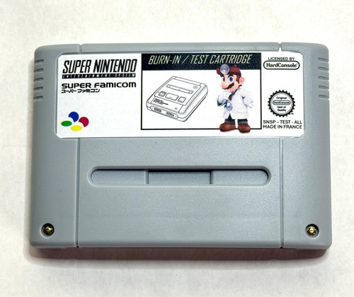 Snes sfc cartouche burn - burn, in